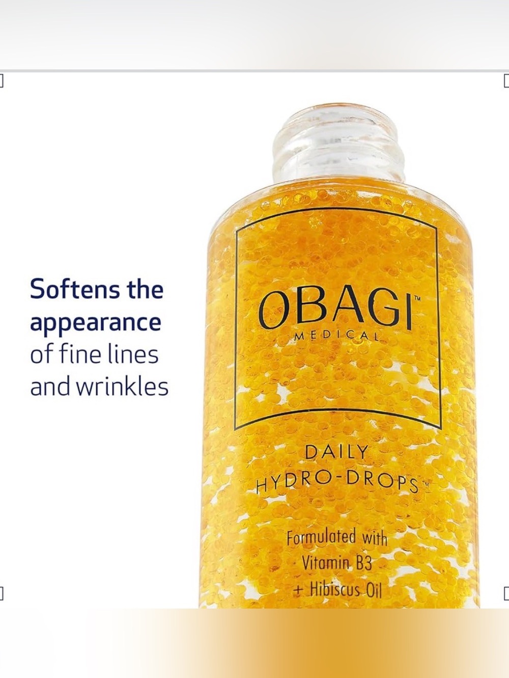 Obagi Daily Hydro-Drops Facial Serum Hydrating Vitamin B3 + Hibiscus Oil NIB - Picture 10 of 12